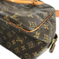 LOUIS VUITTON M47270 モノグラム ドーヴィル カバン トートバッグ ミニボストンバッグ ハンドバッグ モノグラムキャンバス ユニセックス ブラウン