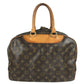 LOUIS VUITTON M47270 モノグラム ドーヴィル カバン トートバッグ ミニボストンバッグ ハンドバッグ モノグラムキャンバス ユニセックス ブラウン