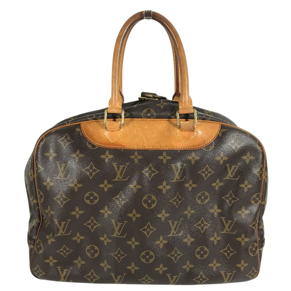 LOUIS VUITTON M47270 モノグラム ドーヴィル カバン トートバッグ ミニボストンバッグ ハンドバッグ モノグラムキャンバス ユニセックス ブラウン