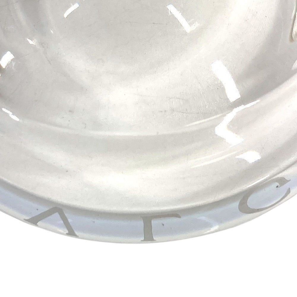 BVLGARI ローゼンタール Rosenthal ロゴ アッシュトレイ インテリア 灰皿 ガラス ユニセックス クリア