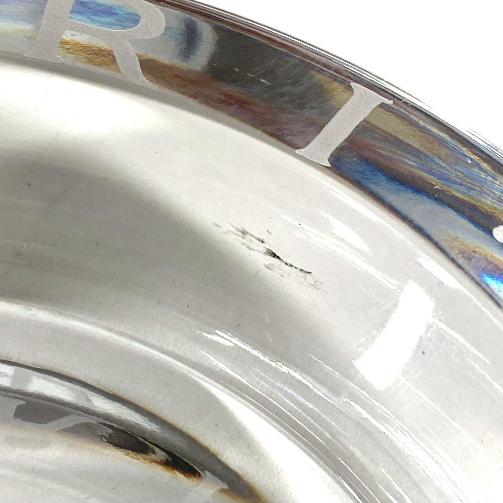 BVLGARI ローゼンタール Rosenthal ロゴ アッシュトレイ インテリア 灰皿 ガラス ユニセックス クリア