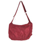 PRADA triangle logo triangle logo plate Bag Backpack Bordeaux Based Shoulder Bag Nylon Red Used