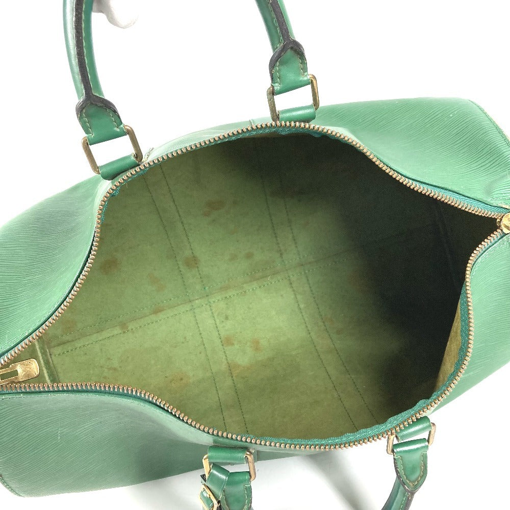 LOUIS VUITTON M42974 エピ キーポル45 キーポル 45 カバン ハンドバッグ 旅行バッグ トラベルバッグ ボストンバッグ エピレザー ユニセックス ボルネオグリーン グリーン