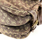LOUIS VUITTON M95227 モノグラムミニラン ソミュール30 ソミュール 30 カバン 斜め掛け フラップ ショルダーバッグ モノグラムミニランキャンバス レディース ブラウン