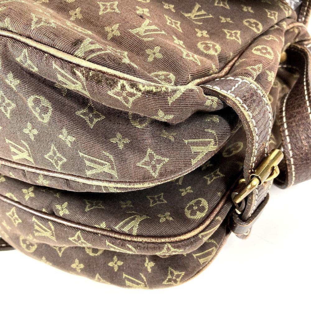 LOUIS VUITTON M95227 モノグラムミニラン ソミュール30 ソミュール 30 カバン 斜め掛け フラップ ショルダーバッグ モノグラムミニランキャンバス レディース ブラウン