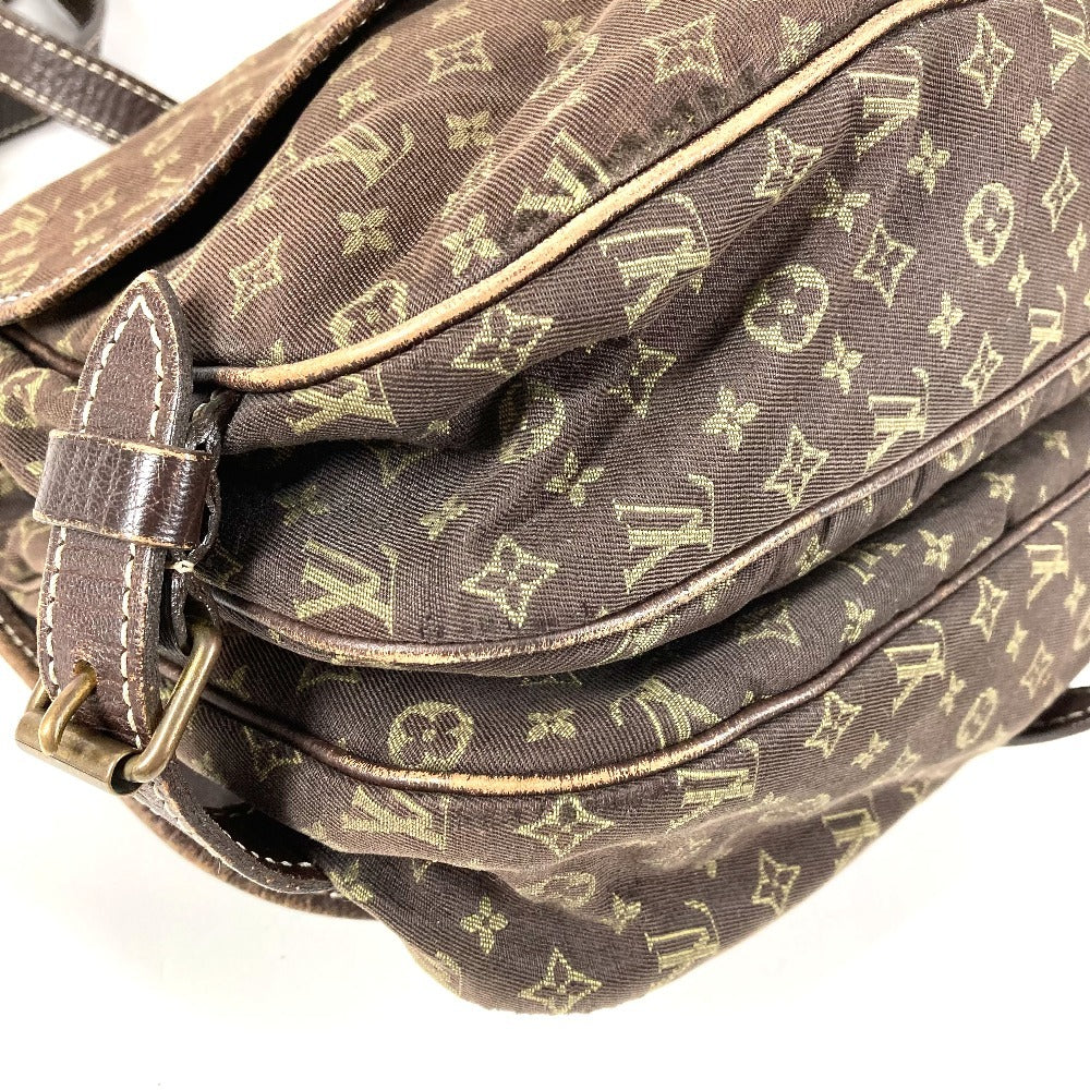 LOUIS VUITTON M95227 モノグラムミニラン ソミュール30 ソミュール 30 カバン 斜め掛け フラップ ショルダーバッグ モノグラムミニランキャンバス レディース ブラウン