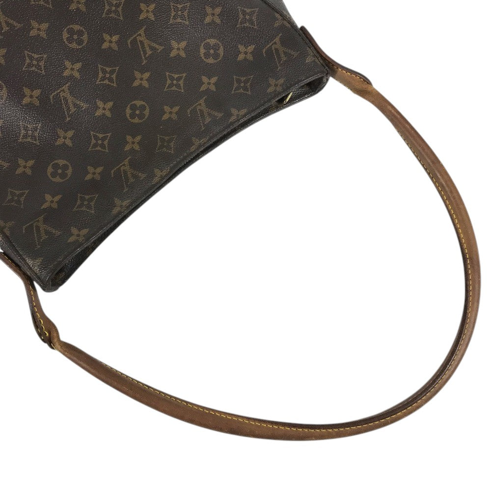 LOUIS VUITTON M51145 モノグラム ルーピングGM ルーピング GM カバン バッグ 肩掛け ハンドバッグ ショルダーバッグ モノグラムキャンバス ユニセックス ブラウン