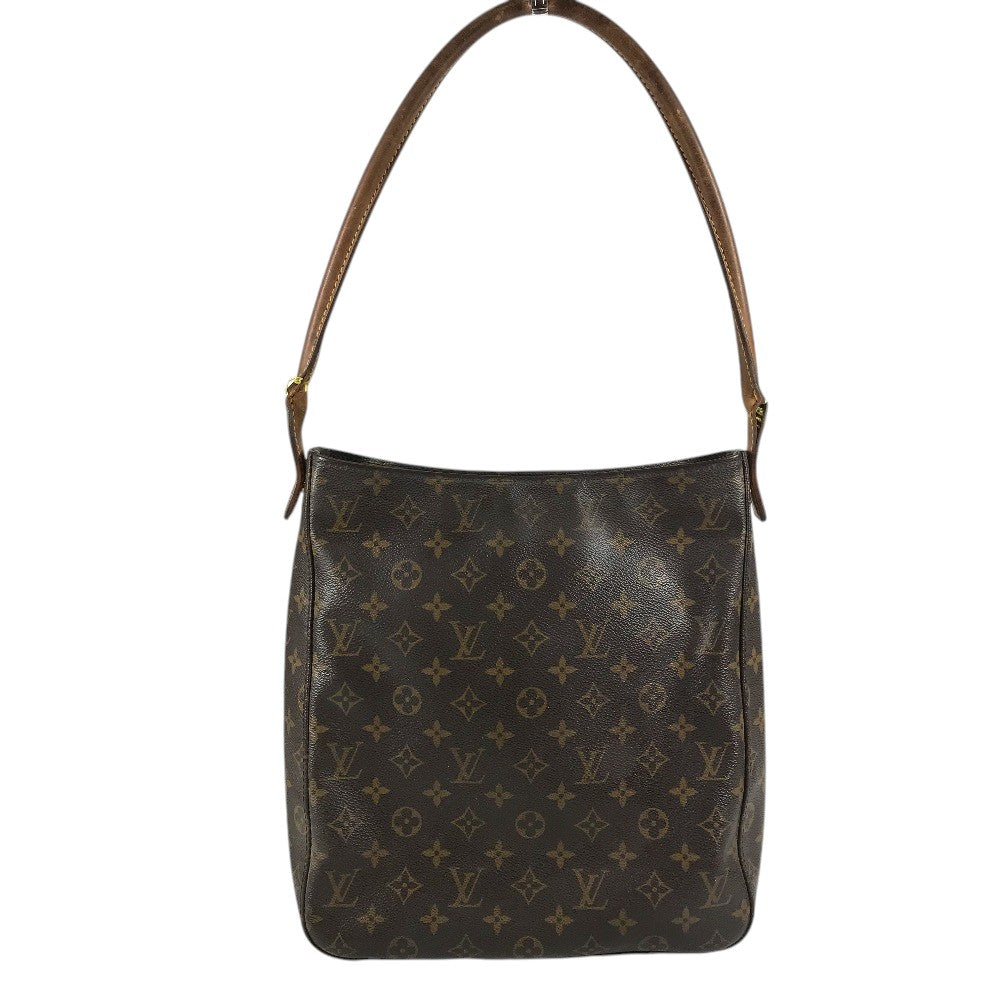 LOUIS VUITTON M51145 モノグラム ルーピングGM ルーピング GM カバン バッグ 肩掛け ハンドバッグ ショルダーバッグ モノグラムキャンバス ユニセックス ブラウン