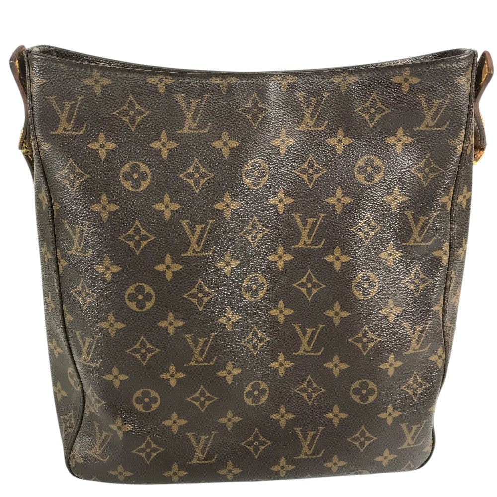 LOUIS VUITTON M51145 モノグラム ルーピングGM ルーピング GM カバン バッグ 肩掛け ハンドバッグ ショルダーバッグ モノグラムキャンバス ユニセックス ブラウン
