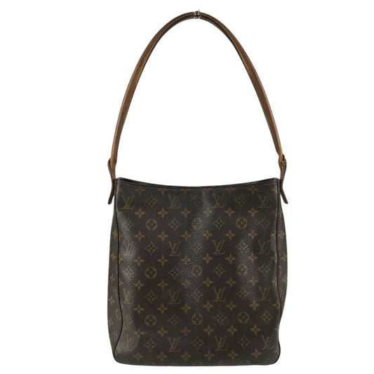 LOUIS VUITTON M51145 Monogram Looping GM Looping GM กระเป๋า กระเป๋าสะพาย กระเป๋าถือ กระเป๋าสะพายข้าง Monogram Canvas Unisex สีน้ำตาล
