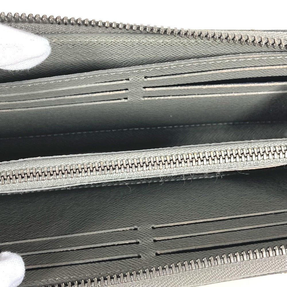 LOUIS VUITTON M63237 モノグラムチタン ポルトフォイユコスモス ロングウォレット L字ファスナー 長財布 ユニセックス グレー