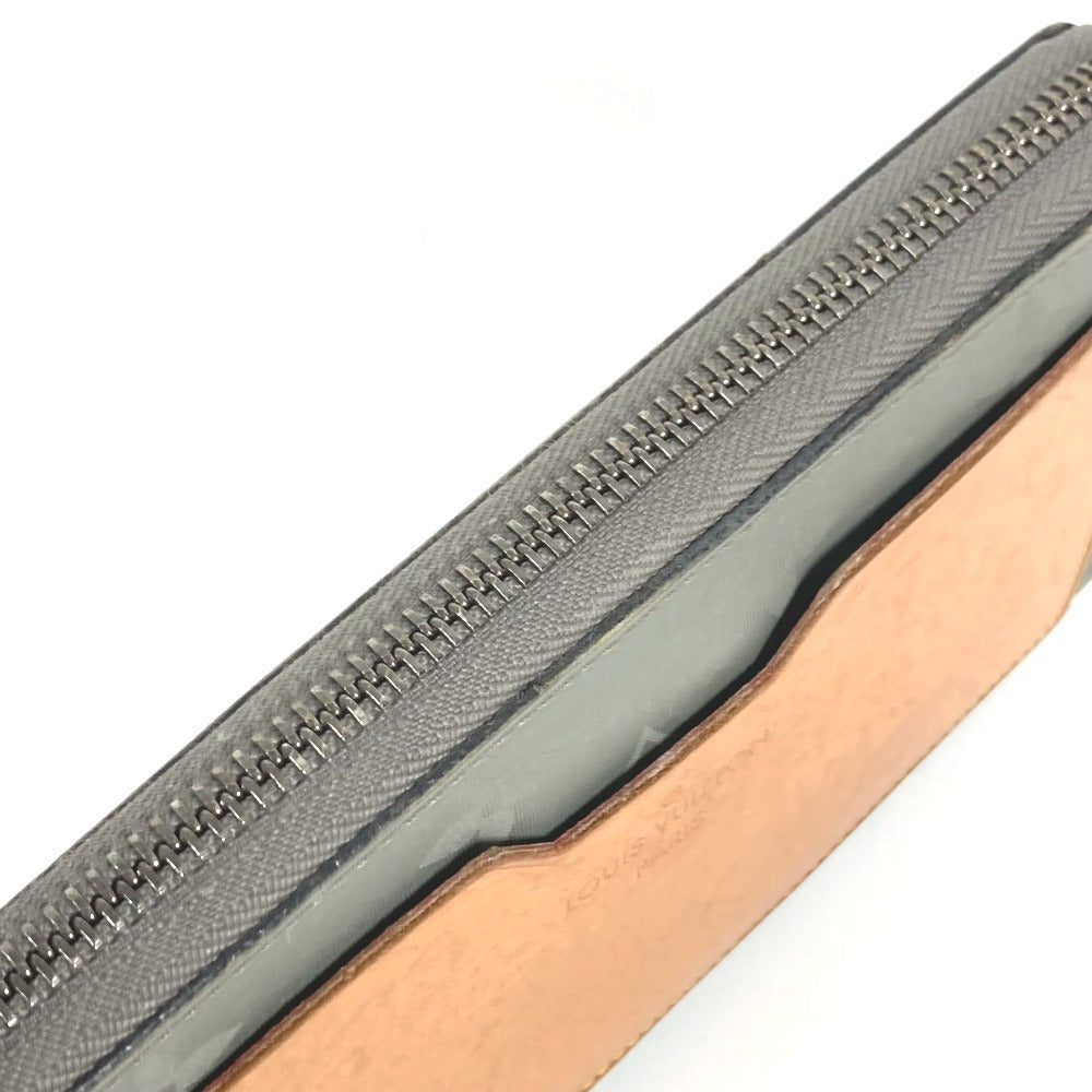 LOUIS VUITTON M63237 モノグラムチタン ポルトフォイユコスモス ロングウォレット L字ファスナー 長財布 ユニセックス グレー