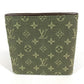 LOUIS VUITTON M92440 モノグラムミニ ポルトビエカルトクレディモネ ポルト ビエ カルト クレディ モネ ウォレット コンパクトウォレット 3つ折り財布 モノグラムミニキャンバス ユニセックス カーキ