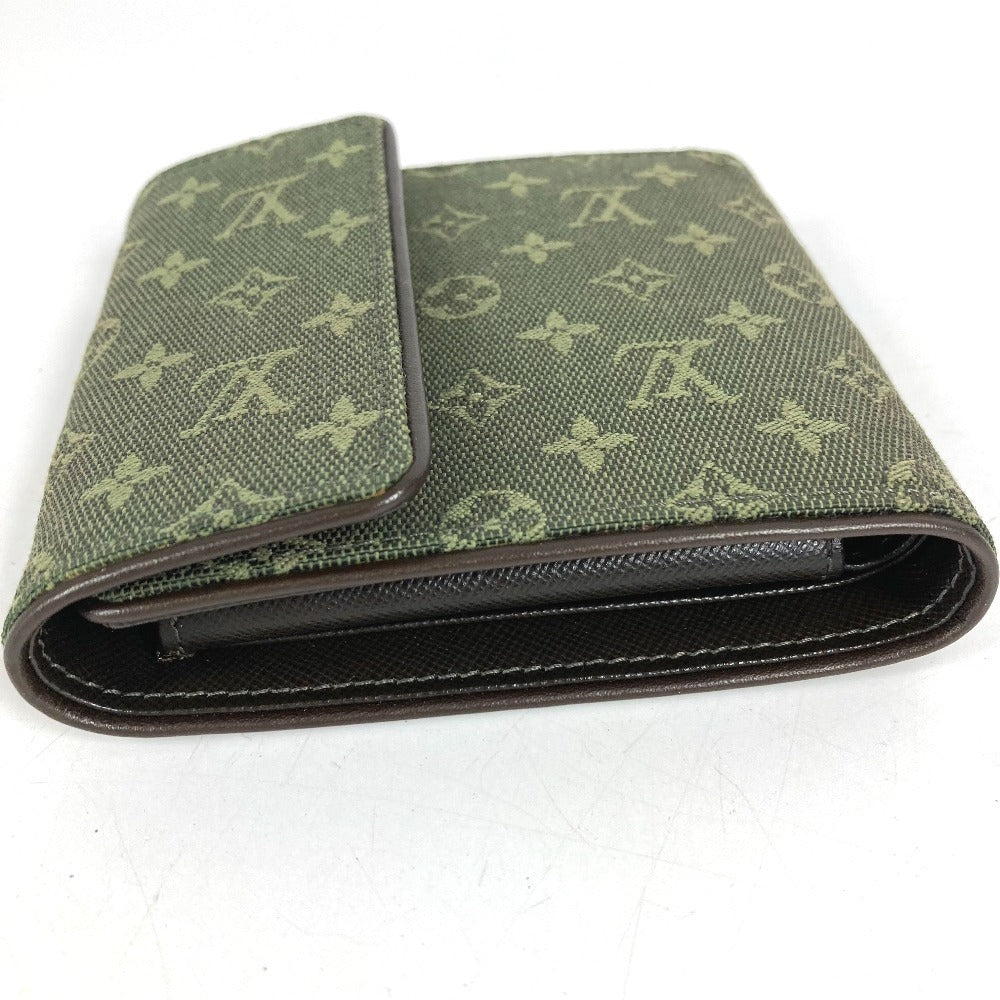 LOUIS VUITTON M92440 モノグラムミニ ポルトビエカルトクレディモネ ポルト ビエ カルト クレディ モネ ウォレット コンパクトウォレット 3つ折り財布 モノグラムミニキャンバス ユニセックス カーキ