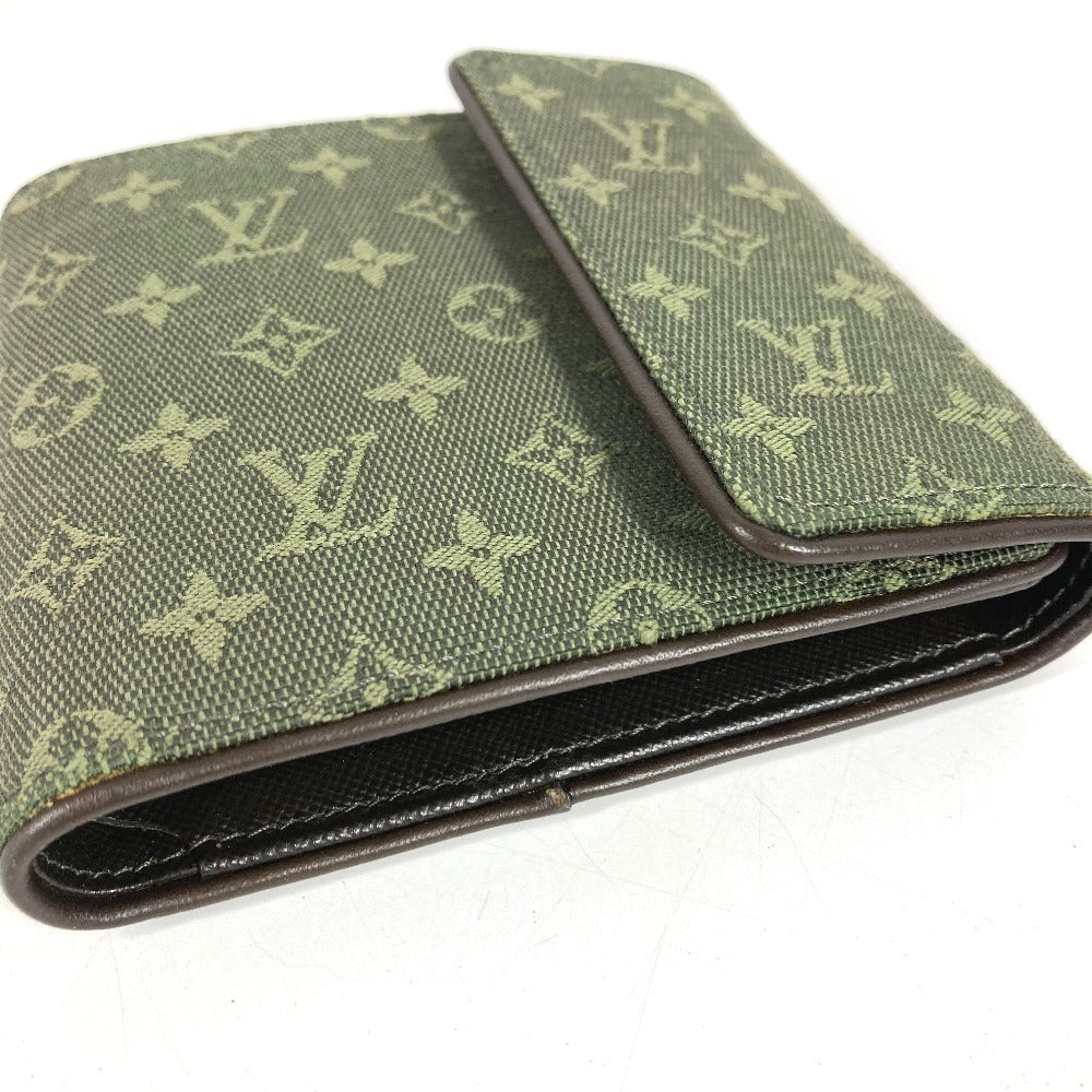 LOUIS VUITTON M92440 モノグラムミニ ポルトビエカルトクレディモネ ポルト ビエ カルト クレディ モネ ウォレット コンパクトウォレット 3つ折り財布 モノグラムミニキャンバス ユニセックス カーキ