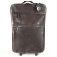 BALLY トラベルバッグ 2輪 ストライプ ロゴ スーツケース カバン ボストンバッグ 旅行バッグ キャリーバッグ レザー ユニセックス ブラウン