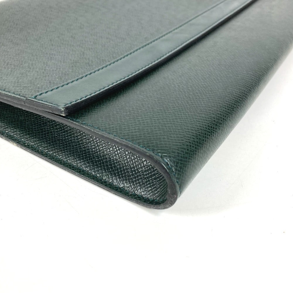 LOUIS VUITTON M30204 タイガ ボルガ カバン セカンドバッグ ポーチ フラップ クラッチバッグ タイガレザー ユニセックス エピセア グリーン