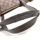 LOUIS VUITTON N41013 ダミエ イエナMM 肩掛け イエナ MM カバン ショルダーバッグ 肩掛け トートバッグ ダミエキャンバス ユニセックス エベヌ ブラウン