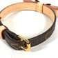 LOUIS VUITTON M58073 ペットカラー モノグラム 犬 ペット コリエバクスターXS りぼん リボン 首輪 モノグラムキャンバス ユニセックス ブラウン
