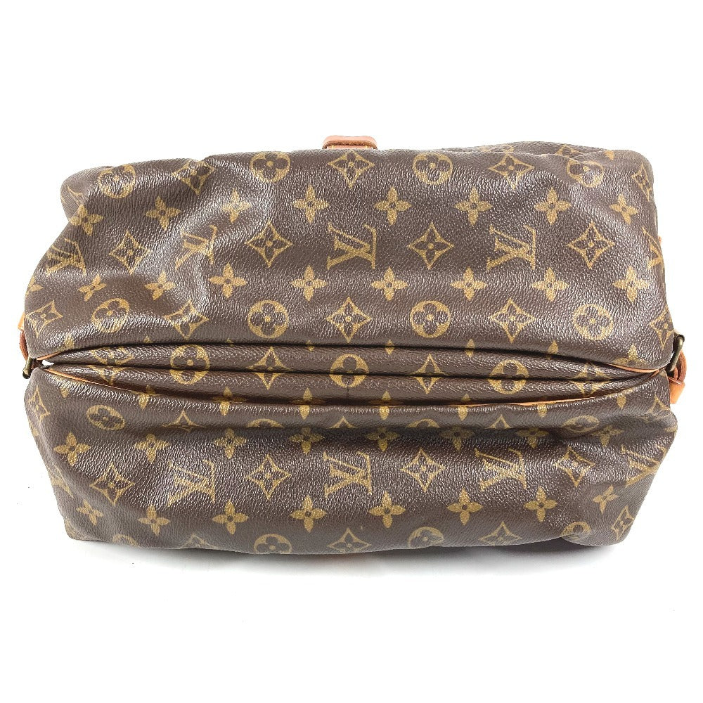 LOUIS VUITTON M42254 モノグラム ソミュール35 ソミュール35 カバン バッグ 斜め掛け フラップ ショルダーバッグ モノグラムキャンバス ユニセックス ブラウン
