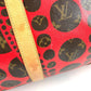 LOUIS VUITTON M40695 モノグラム パンプキン ドット LV×YK キーポルバンドリエール55 旅行バッグ トラベルバッグ カバン 2WAYバッグ ショルダーバッグ ボストンバッグ モノグラムキャンバス ユニセックス レッド