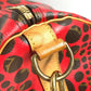 LOUIS VUITTON M40695 モノグラム パンプキン ドット LV×YK キーポルバンドリエール55 旅行バッグ トラベルバッグ カバン 2WAYバッグ ショルダーバッグ ボストンバッグ モノグラムキャンバス ユニセックス レッド