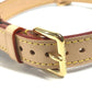 LOUIS VUITTON GI1214 モノグラム ドッグ カラー MM 犬用首輪 ペット わんちゃん 首輪 モノグラムキャンバス ユニセックス ブラウン
