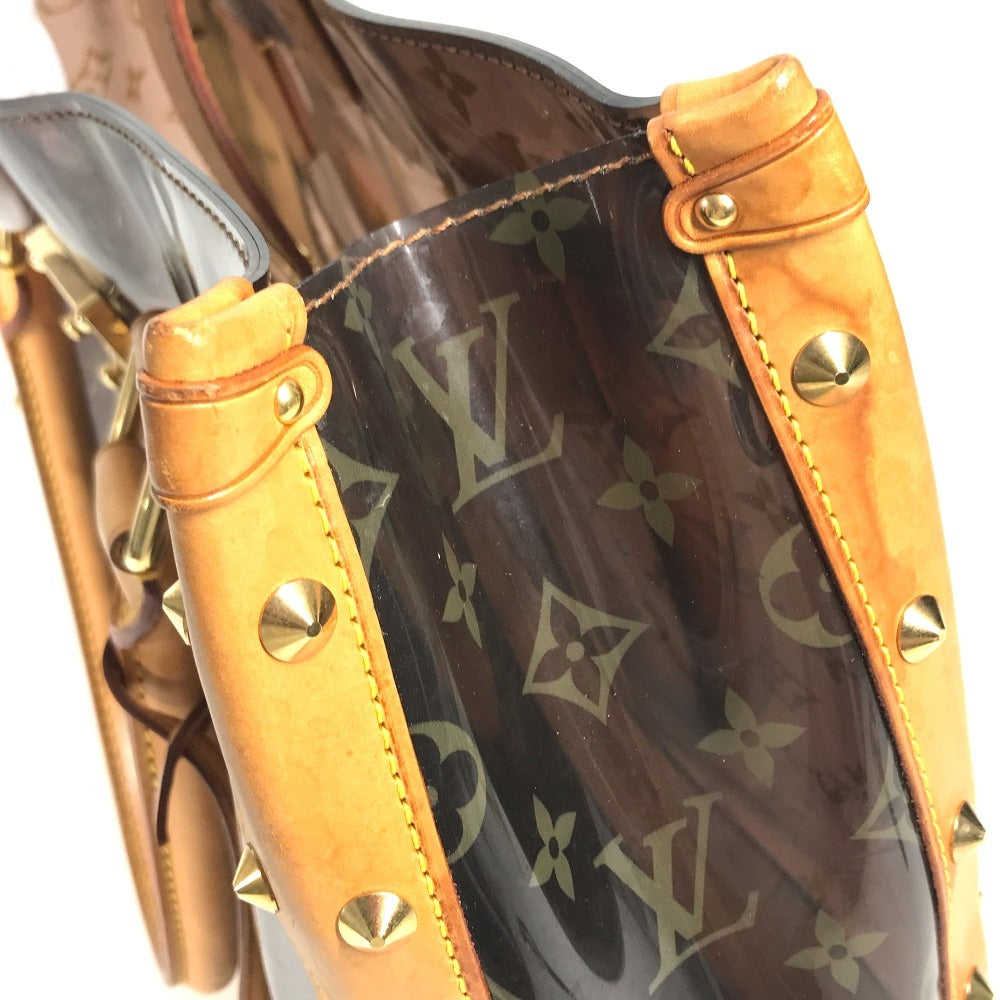 LOUIS VUITTON M92504 モノグラム ネオカバアンブルMM ネオカバアンブル MM カバン 肩掛け トートバッグ ビーチバッグ ショルダーバッグ モノグラムビニール/ヌメ革 レディース ブラウン