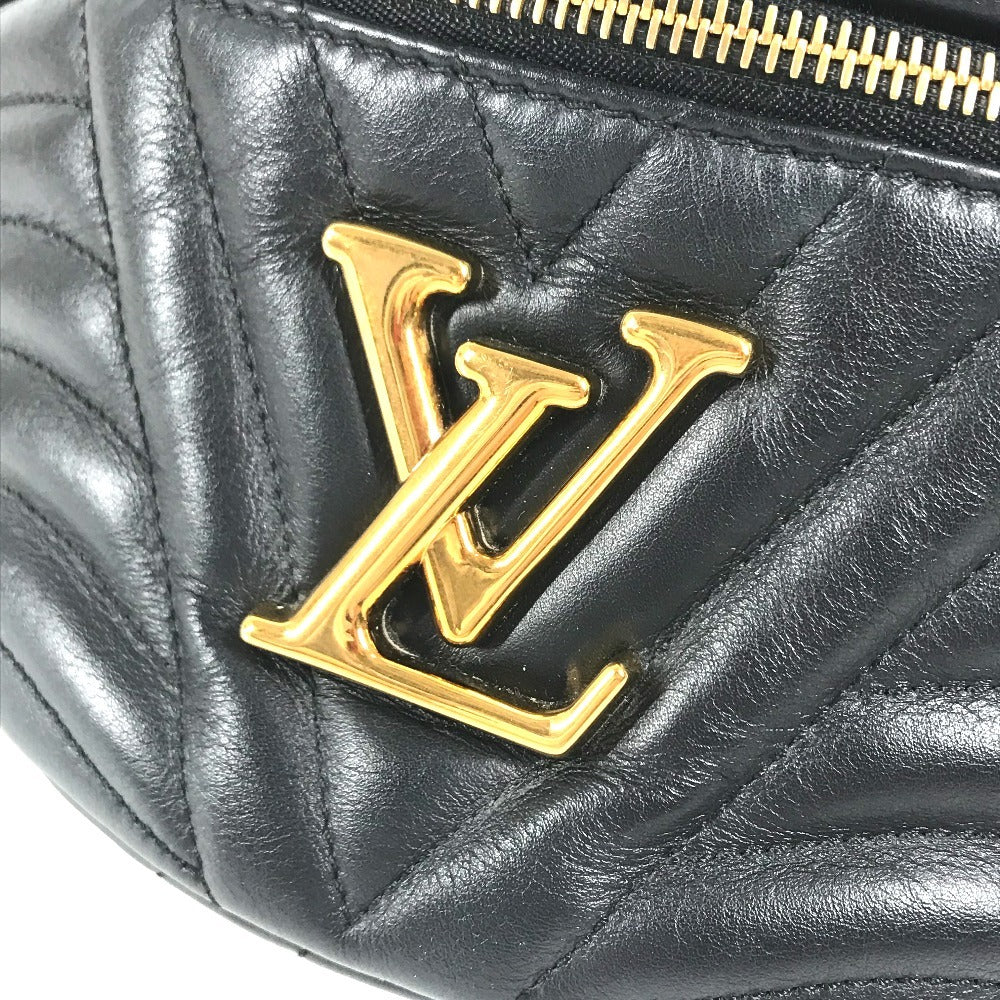 LOUIS VUITTON M53750 ニューウェーブ バムバッグ カバン ベルトバッグ ウエストバッグ ボディバッグ レザー ユニセックス ブラック