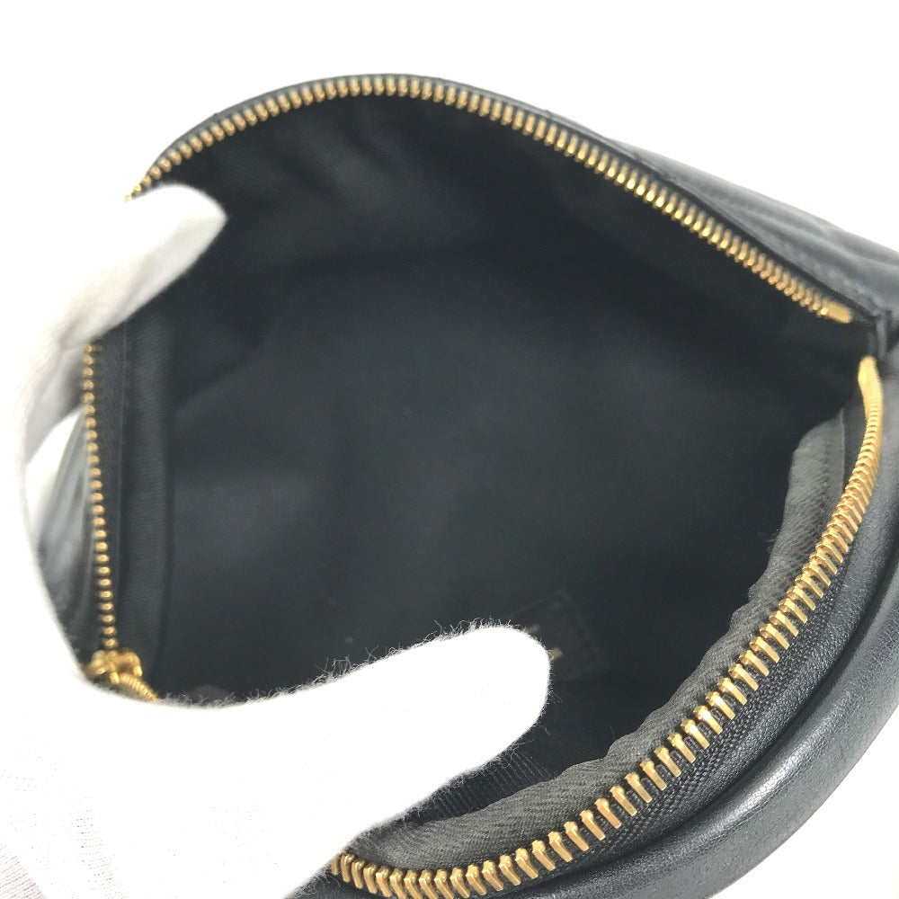 LOUIS VUITTON M53750 ニューウェーブ バムバッグ カバン ベルトバッグ ウエストバッグ ボディバッグ レザー ユニセックス ブラック