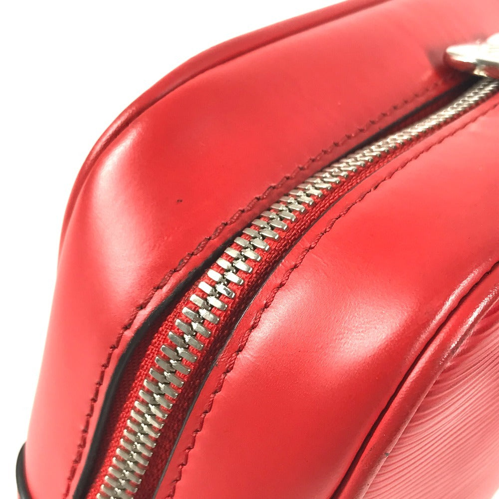 LOUIS VUITTON M53417 エピ supreme シュプリーム コラボ ダヌーブPM ダヌーブ PM カバン 斜め掛け ポシェット ショルダーバッグ エピレザー ユニセックス レッド