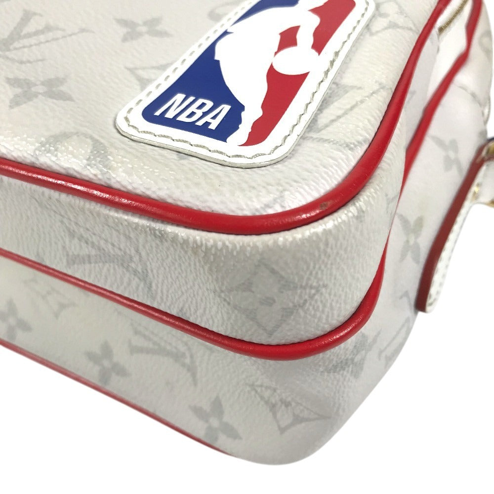 LOUIS VUITTON M45583 モノグラム NBA コラボ ナイルメッセンジャーPM カバン 斜め掛け ショルダーバッグ モノグラムキャンバス ユニセックス ホワイト
