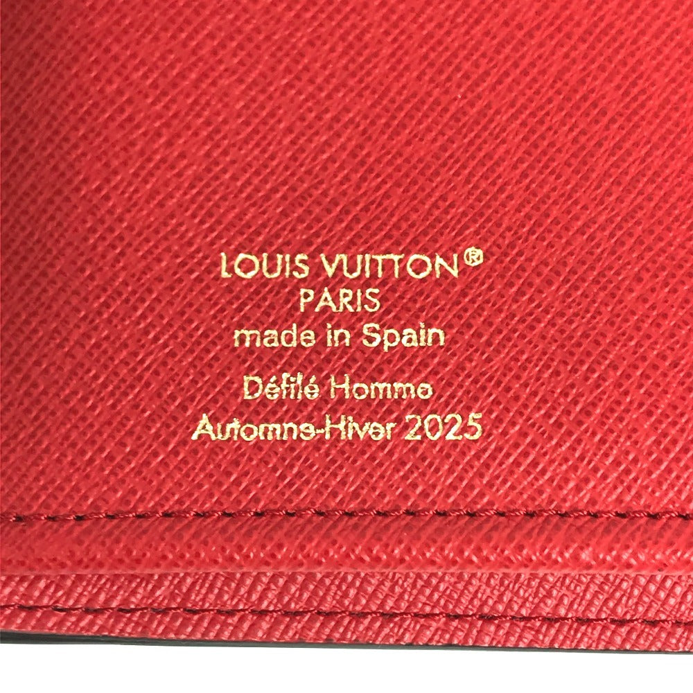 LOUIS VUITTON N40780 ダミエフレンドシップ NIGO ニゴ コラボ ポルトフォイユ･ブラザ ロングウォレット 2つ折り 長財布 ダミエキャンバス ユニセックス エベヌ ブラウン