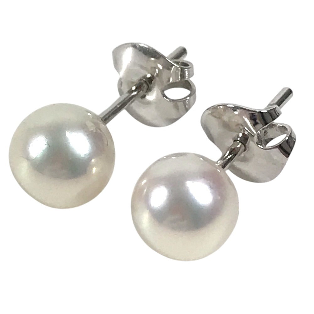 TASAKI K14 金 14K パール アクセサリー ジュエリー ピアス K14WG レディース シルバー