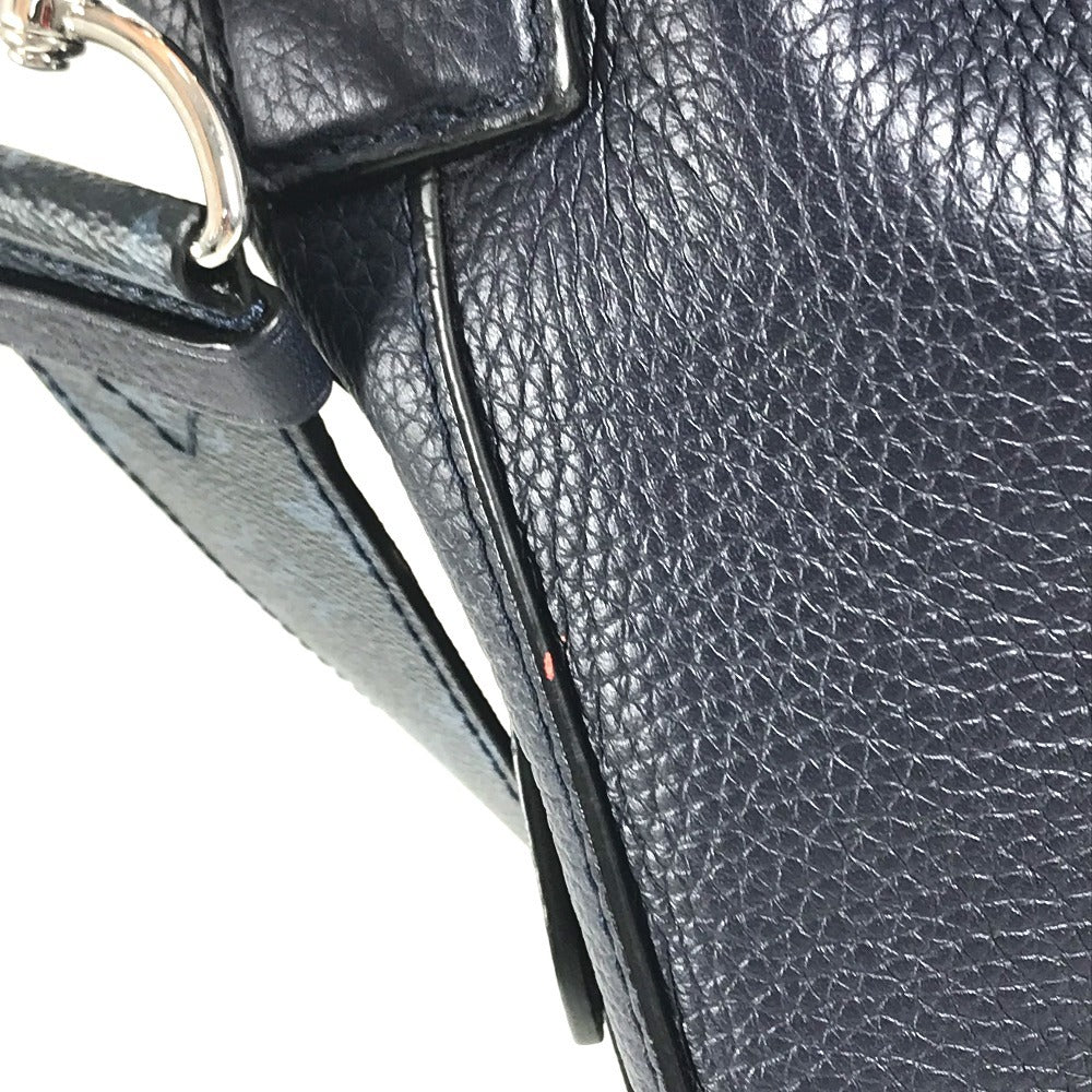 LOUIS VUITTON M53438 ロゴ LVサークル イーストサイドダッフル 2WAYバッグ ハンドバッグ カバン 肩掛け ショルダーバッグ トリヨンレザー ユニセックス ネイビー