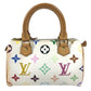LOUIS VUITTON M92645 モノグラムマルチカラー ミニスピーディ ミニミニボストンバッグ カバン ハンドバッグ モノグラムマルチカラーキャンバス レディース ブロン ホワイト