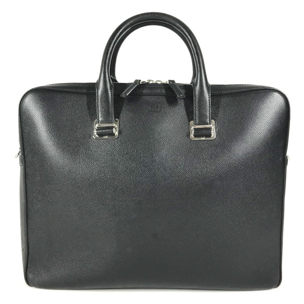 Dunhill L3ZC81A カドガン カバン ハンドバッグ 書類バッグ ブリーフケース ビジネスバッグ レザー メンズ ブラック