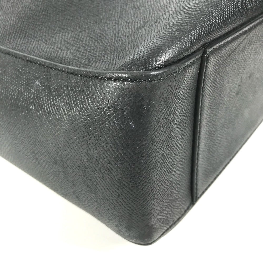 Dunhill L3ZC81A カドガン カバン ハンドバッグ 書類バッグ ブリーフケース ビジネスバッグ レザー メンズ ブラック