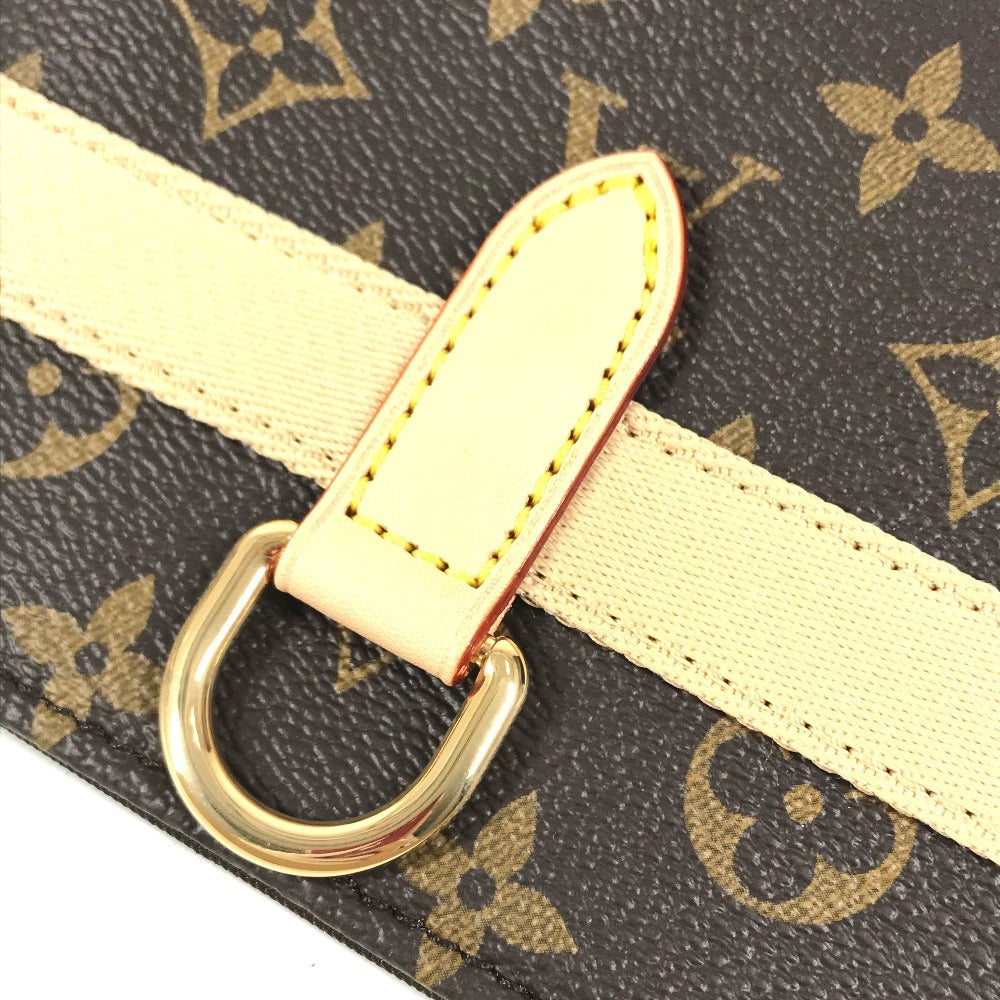 LOUIS VUITTON GI1222 モノグラム ドッグ ハーネス MM 犬用 ペット わんちゃん 雑貨 モノグラムキャンバス ユニセックス ブラウン