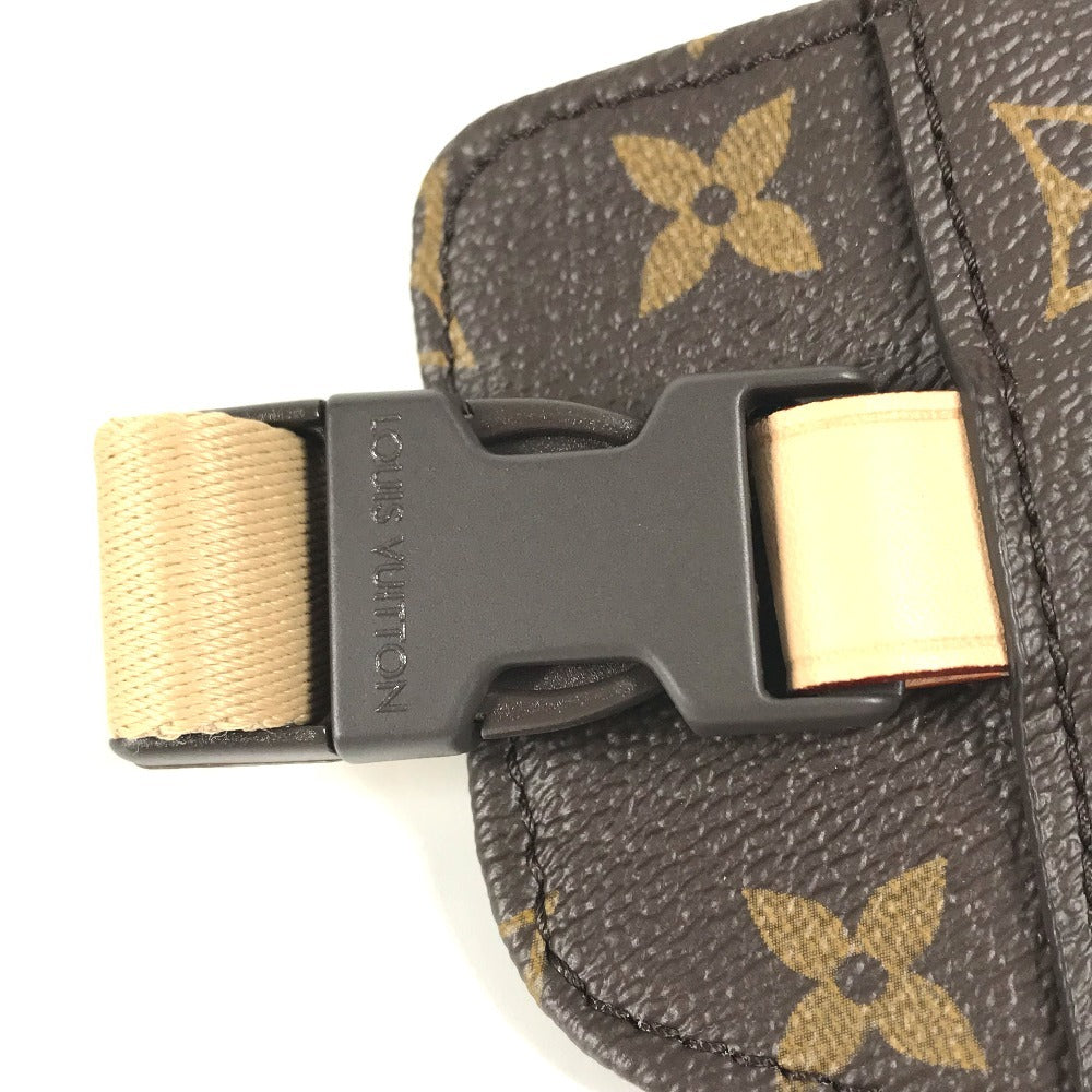 LOUIS VUITTON GI1222 モノグラム ドッグ ハーネス MM 犬用 ペット わんちゃん 雑貨 モノグラムキャンバス ユニセックス ブラウン