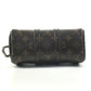 LOUIS VUITTON M01428 Monogram Metallic Mirror Mini Keepall Mini Keepall Bag Charm Mini Boston Key Holder MonogramCanvas / Leather Brown/Silver Used