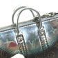 LOUIS VUITTON M01428 Monogram Metallic Mirror Mini Keepall Mini Keepall Bag Charm Mini Boston Key Holder MonogramCanvas / Leather Brown/Silver Used