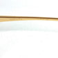 LOUIS VUITTON Z3323U Rhinestone LV Comet Square Sunglasses glasses glasses eyewear glasses sunglasses Metal Brown/Gold Used
