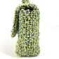 CHANEL vintage CC Mark logo parent-child bag (parent only) bag flap Hand Bag tweed Green Used