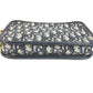 Dior S5700CTZQ Oblique logo all-over pattern Cluch Bag, Bag, Pouch, DHardware Clutch bag Leather/Canvas Navy Used