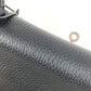 HERMES Kelly28 Kelly 28 2WAY bag Shoulder Bag Hand Bag Taurillon Clemence Black/SilverHardware Used