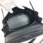 HERMES Kelly28 Kelly 28 2WAY bag Shoulder Bag Hand Bag Taurillon Clemence Black/SilverHardware Used