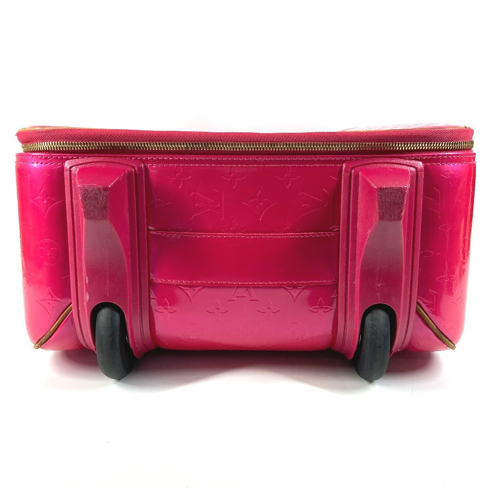 LOUIS VUITTON M93713 MonogramVernis Pegase50 Pegase 50 Suitcase with 2 wheels, travel bag キャリーバッグ Carry Bag MonogramVernisCanvas Rose Pop pink Used