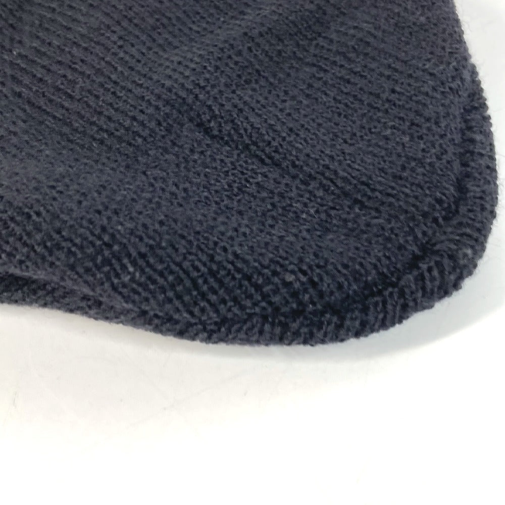 CHROME HEARTS horseshoe logo beanie hat knit hat knit cap Knit hat wool Black/White Used