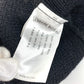 CHROME HEARTS horseshoe logo beanie hat knit hat knit cap Knit hat wool Black/White Used